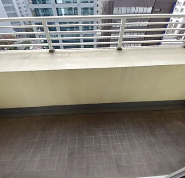 パークフラッツ銀座イーストのバルコニー