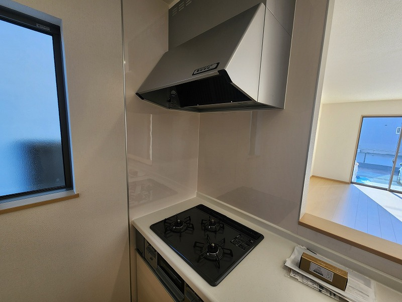 小牧市藤島２丁目　新築戸建　A号棟のキッチン|キッチンでお料理をお楽しみください