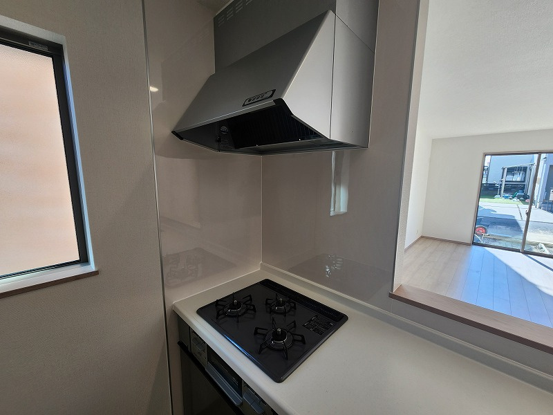 小牧市藤島２丁目　新築戸建　B号棟のキッチン|お料理しやすいキッチンです