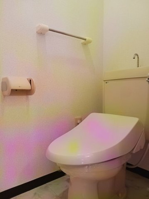 【トイレ】 | サン住吉 | 落ち着いた色調のトイレです