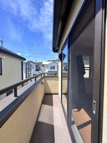 ガーデンホームズ長法寺のバルコニー