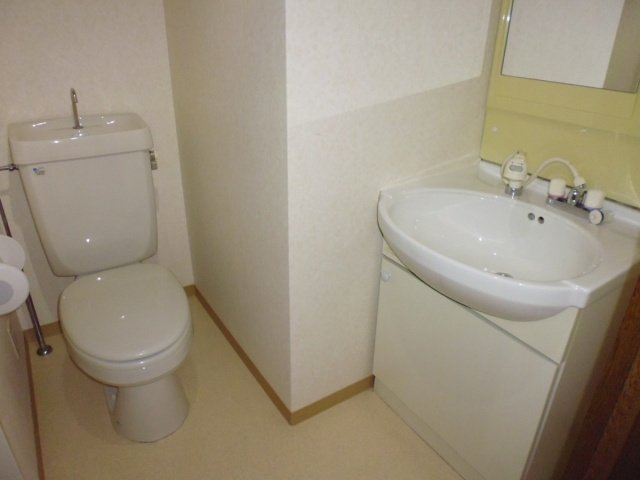 サザンリバー名谷の洗面所