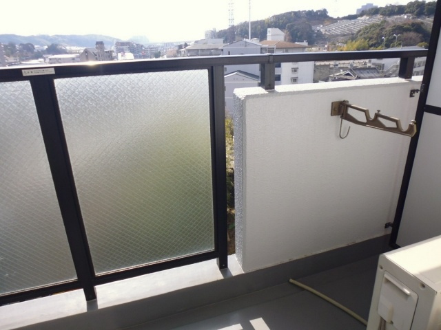 サザンリバー名谷のバルコニー