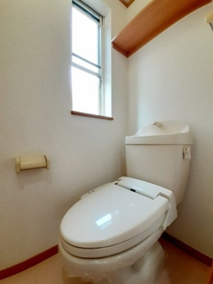 【トイレ】 | サン　リット　Ｂ | 落ち着いた色調のトイレです
