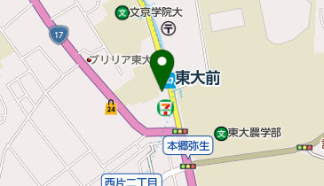 本郷エーワン東大前の地図