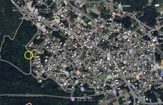 【地図】 | 【軍用地】ホワイトビーチ