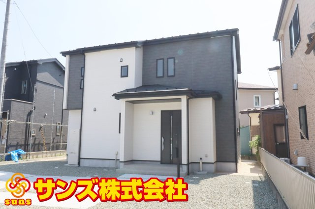 郡山市富田町字大徳南　　　2号棟　　　小山田小学校、郡山第６中学区の外観|南東側から見た外観