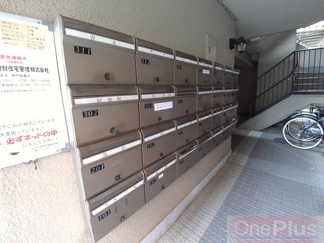 甲南メゾン本山のロビー