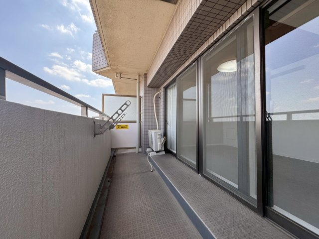 武蔵関シティハウスのバルコニー