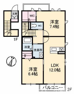 【間取り】 | クオリスタ K
