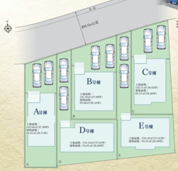 綾瀬市深谷中　新築3棟