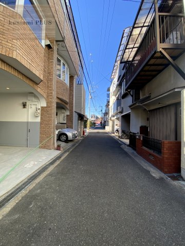 大阪市東成区大今里1丁目の前面道路含む現地写真