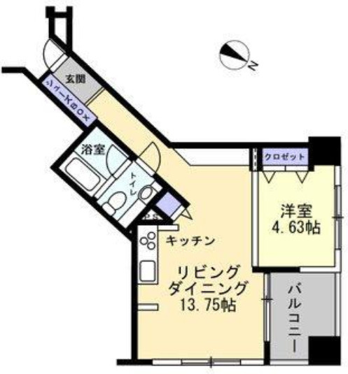クレアウォーターマークの間取り