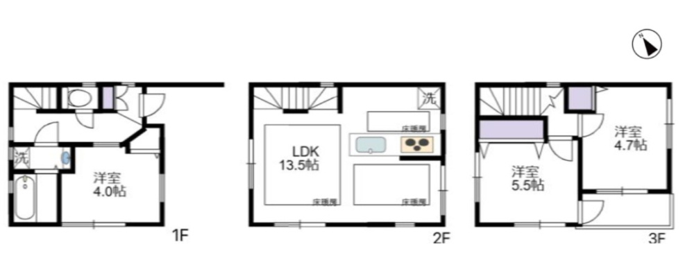 蕨市南町　中古戸建