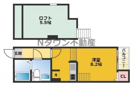 【間取り】 | クリスタルガーデン | 間取りです。