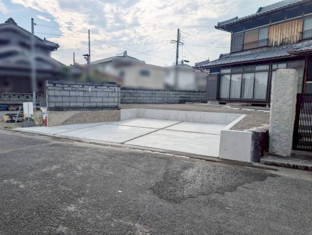 貸戸建　保津町六条口の駐車場|駐車2台可
