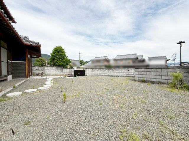 貸戸建　保津町六条口の庭