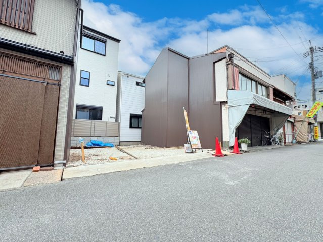 太秦安井藤ノ木町　建築条件付土地の外観パース