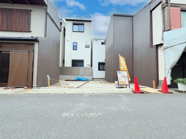 太秦安井藤ノ木町　建築条件付土地の外観パース