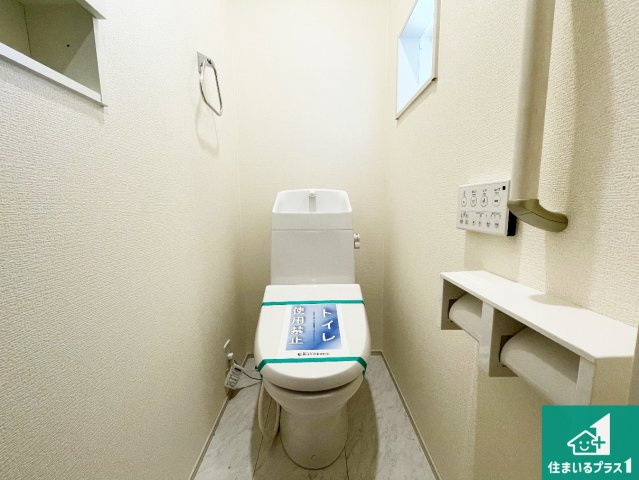 枚方市甲斐田町　新築一戸建ての外観|現在の進捗状況です！順調に作業進行中、完成が待ち遠しいです！詳細の間取り等、お気軽にお問い合わせください！