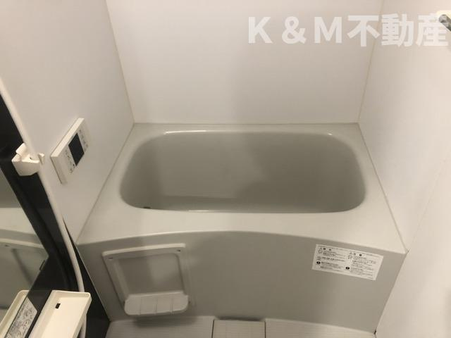 March北柏の浴室|ゆったり過ごせるお風呂です