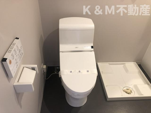 March北柏のトイレ|清潔感のあるトイレです