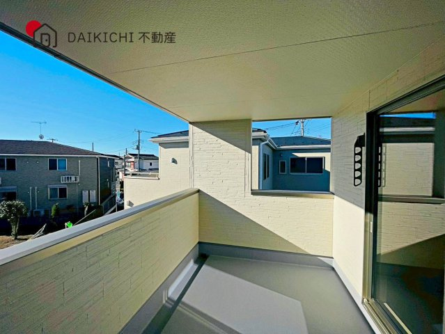 【バルコニー】 | 川島町上伊草　Livele Garden.S　新築戸建　全3棟　3号棟
