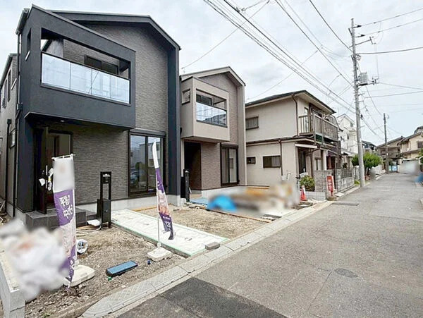 練馬区南大泉3丁目　子育て最適環境　南道路の限定2棟の外観