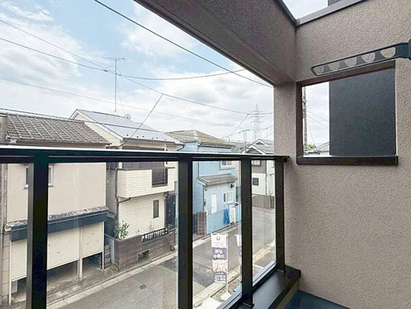 練馬区南大泉3丁目　子育て最適環境　南道路の限定2棟のバルコニー|1号棟