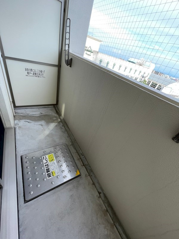 グレイスシャトー王子のバルコニー