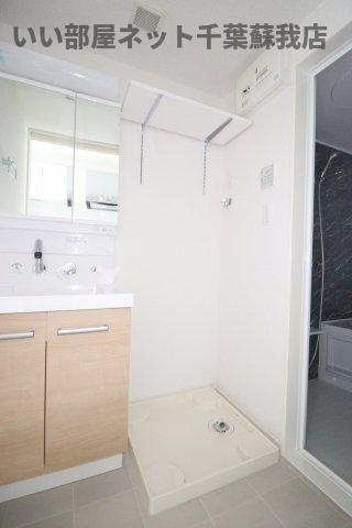 スアヴィス千葉の洗面所|洗濯機置場