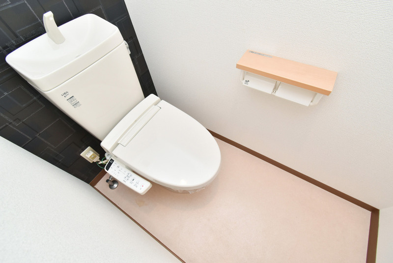 プランドール六ツ門Ⅱ のトイレ|落ち着いたトイレです