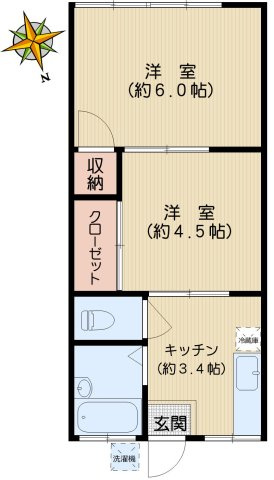 メジロハイツの画像