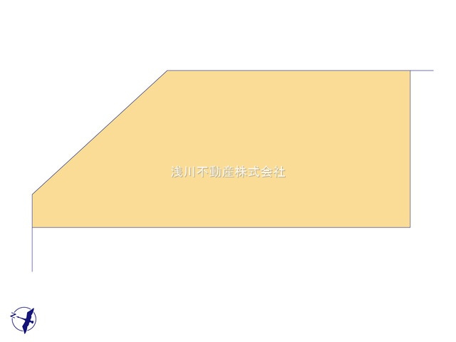 八王子市　片倉町　新築一戸建て　１３期の区画図|～北東角地　陽当たり・風通しも良好です～