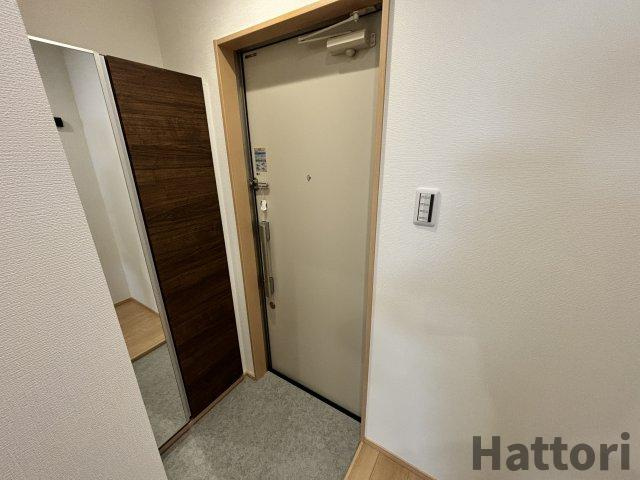 メゾンみけの玄関