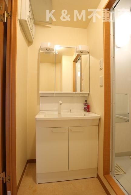 ルネス・フィエスタの洗面所|スペースが確保できる洗面所です