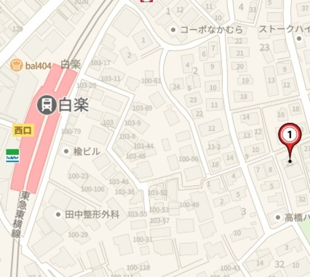 Ｃｉｔｙ　Ｖｉｅｗの地図