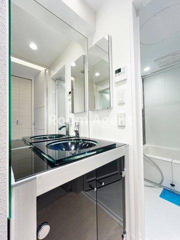 千種ライズの洗面所