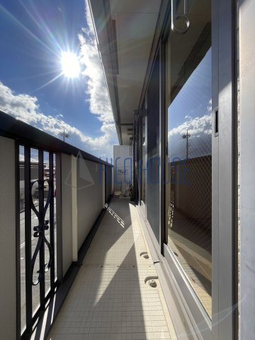 グランシャリオⅢのバルコニー