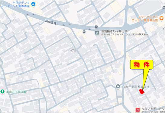 よかタウン／東区月出２丁目１期／１号棟の地図