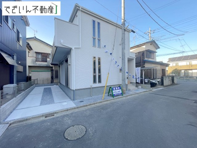 【外観】 | GRAFARE 鴻巣市吹上　新築住宅 | 現地(2025年11月撮影)