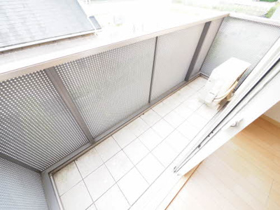 【バルコニー】 | レジデンシア小森野E棟 | 暖かな日差しのふりそそぐバルコニー