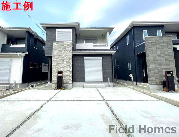 大和市上草柳6丁目新築戸建て　第2-4号棟の外観|外観施工例