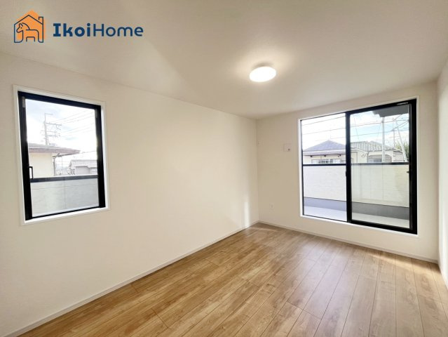 神戸市西区玉津町高津橋1期　新築戸建の子供部屋|【ホームページに現地動画掲載中】●年中無休：当日予約可●注意。カーテン・カーテンレール付いていません