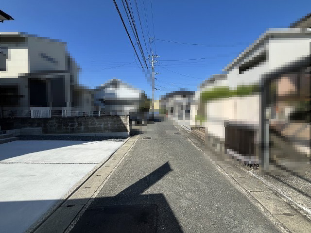 【その他】 | 福岡市南区大平寺1丁目9期　1号棟（全1棟）【仲介手数料無料・0円】 | 現地写真。前面道路です。