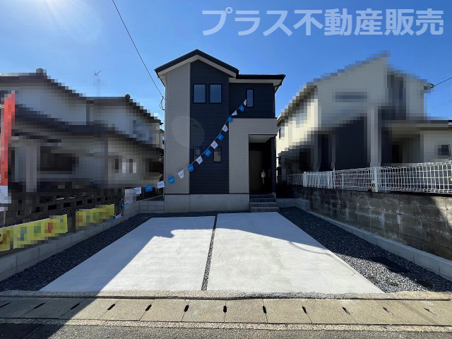 【外観】 | 福岡市南区大平寺1丁目9期　1号棟（全1棟）【仲介手数料無料・0円】 | 完成しました。物件内部もご見学頂けます。プラス不動産販売にお任せ下さい。