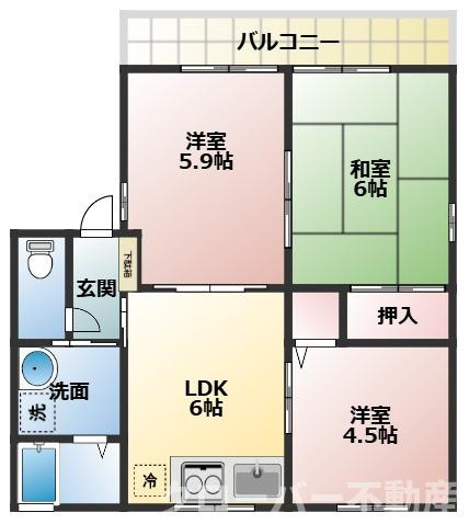 【間取り】 | ピュアコートE