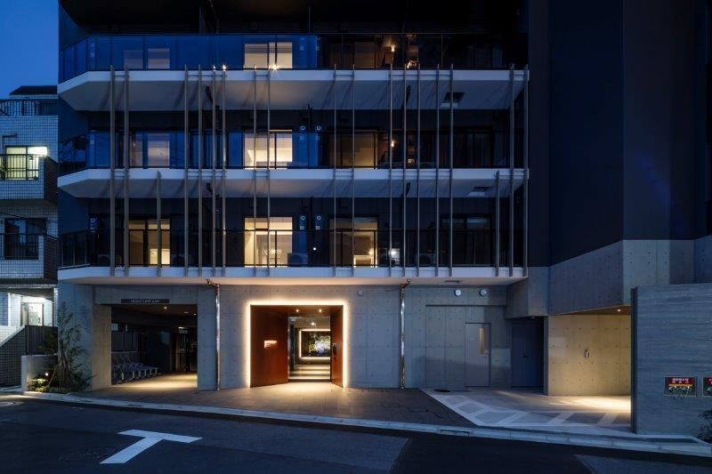 ONE ROOF RESIDENCE NISHINIPPORI のエントランス