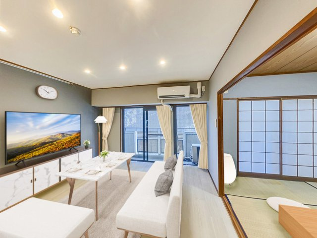 プレミアム金沢駅西の居間・リビング