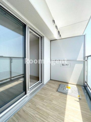 エスリード栄イーストスクエアのバルコニー